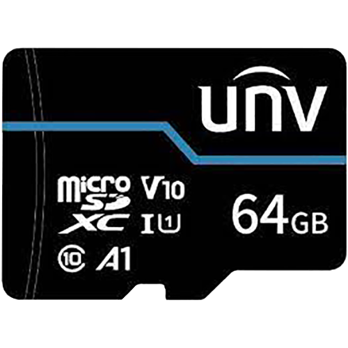Card memorie 64GB, BLUE CARD - UNV - TF-64G-T-L